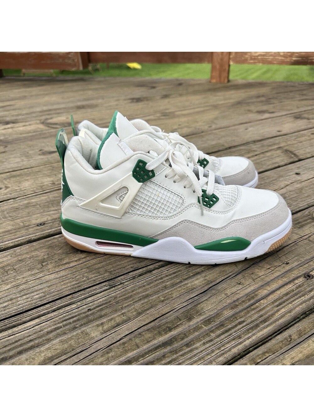 US Men's Nike SB x Jordan Air Jordan 4 "Pine Green" Basketball Shoes Size 11